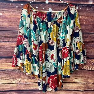 Floral Multicolor Women's Blouse